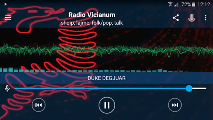 RadioShqip android App screenshot 1