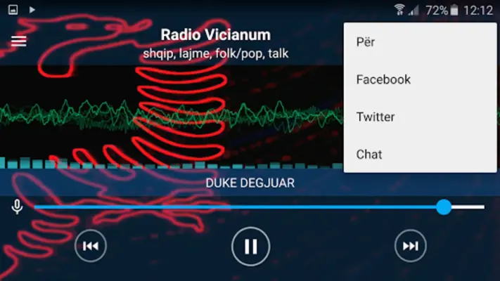 RadioShqip android App screenshot 3